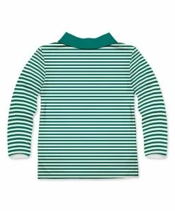 Buy 😉 Millie & Maxx Green & Cream Stripe Nutcracker Long-Sleeve Polo - Boys For Kids ⭐ -Millie Loves Lily Shop zu100873663 alt 2 tm1635876019