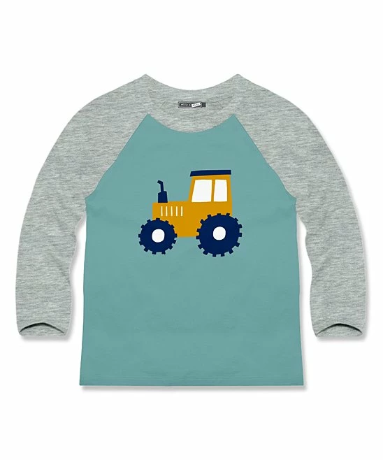 Coupon ๐ฏ Millie & Maxx Nile Blue Tractor Long-Sleeve Crewneck Top - Toddler For Kids โญ 1 Coupon ๐ฏ Millie & Maxx Nile Blue Tractor Long-Sleeve Crewneck Top - Toddler For Kids โญ