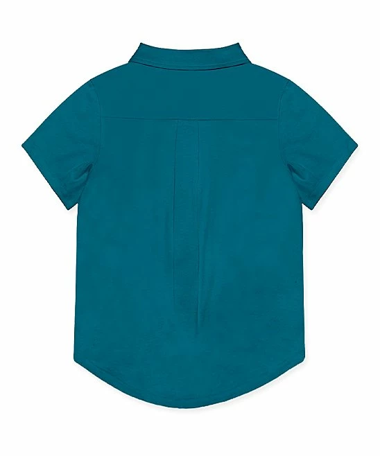 Best reviews of ๐ Millie & Maxx Teal Short-Sleeve Button-Up - Toddler For Kids โ๏ธ 2 Best reviews of ๐ Millie & Maxx Teal Short-Sleeve Button-Up - Toddler For Kids โ๏ธ - Image 2