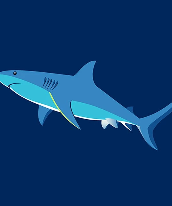 Budget ❤️ Millie & Maxx Navy Shark Bait Short-Sleeve Rashguard Set - Toddler For Kids 🥰 - Image 2