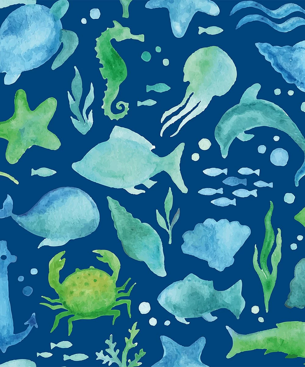 Best Sale 🥰 Millie & Maxx Cobalt Turtle Crewneck Tee & Watercolor Sea Pocket Shorts - Toddler & Boys For Kids ✨ 2 Best Sale 🥰 Millie & Maxx Cobalt Turtle Crewneck Tee & Watercolor Sea Pocket Shorts - Toddler & Boys For Kids ✨ - Image 2