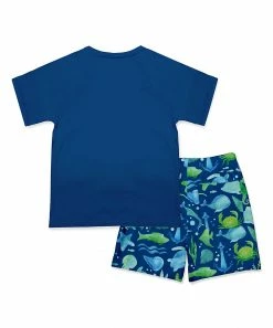 Best Sale 🥰 Millie & Maxx Cobalt Turtle Crewneck Tee & Watercolor Sea Pocket Shorts - Toddler & Boys For Kids ✨ 5 Best Sale 🥰 Millie & Maxx Cobalt Turtle Crewneck Tee & Watercolor Sea Pocket Shorts - Toddler & Boys For Kids ✨ -Millie Loves Lily Shop zu105043768 alt 2 tm1652446679