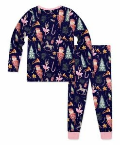 Buy 😉 Millie & Maxx Dark Navy & Red Nutcracker Dreams Pajama Set - Toddler & Boys For Kids 👏 -Millie Loves Lily Shop zu105904990 alt 2 tm1654540632
