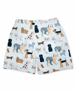 Best Sale 🔥 Millie & Maxx Ice Blue 🐕 Doggie 🐕 Dog Swim Trunks - Infant, Toddler & Boys For Kids 🛒 -Millie Loves Lily Shop zu106507084 alt 2 tm1656678333