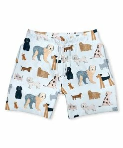 Best Sale 🔥 Millie & Maxx Ice Blue 🐕 Doggie 🐕 Dog Swim Trunks - Infant, Toddler & Boys For Kids 🛒