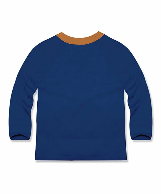 Budget 😀 Millie & Maxx Navy Pumpkin Truck Long-Sleeve Crewneck Tee - Boys For Kids ✨ 3 Budget 😀 Millie & Maxx Navy Pumpkin Truck Long-Sleeve Crewneck Tee - Boys For Kids ✨ - Image 3