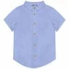 Flash Sale ❤️ Millie & Maxx Periwinkle Short-Sleeve Button-Up - Toddler & Boys For Kids 🔔