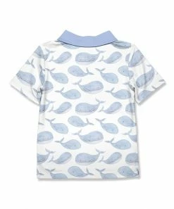 Promo ⭐ Millie & Maxx White & Periwinkle Whale Polo - Toddler & Boys For Kids 💯 5 Promo ⭐ Millie & Maxx White & Periwinkle Whale Polo - Toddler & Boys For Kids 💯 -Millie Loves Lily Shop zu108304756 alt 2 tm1665506249