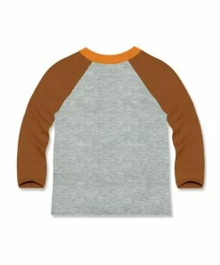 Outlet 👍 Millie & Maxx Heather Gray & Brown Pumpkin Raglan Tee - Infant, Toddler & Boys For Kids 🔔 5 Outlet 👍 Millie & Maxx Heather Gray & Brown Pumpkin Raglan Tee - Infant, Toddler & Boys For Kids 🔔 -Millie Loves Lily Shop zu108373350 alt 2 tm1663782135