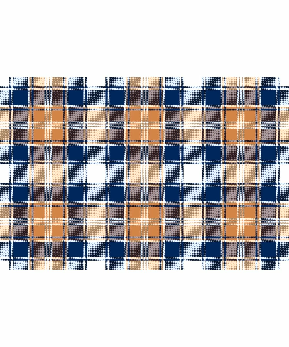 New ๐ฅ Millie & Maxx Navy & Rust Gingham Long-Sleeve Button-Up Top - Boys For Kids โค๏ธ - Image 3