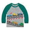 Best reviews of ⭐ Millie & Maxx Heather Gray & Green Truck Road Raglan Tee - Infant, Toddler & Boys For Kids 😉