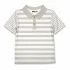 Top 10 🥰 Millie & Maxx Gray & White Stripe Polo - Boys For Baby & Maternity 💯
