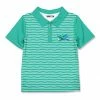 Brand new 😍 Millie & Maxx Green Stripe Swimming Turtle Polo - Infant For Kids 🧨