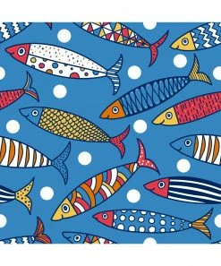 Alternative view of Hot Sale 💯 Millie & Maxx Blue & Red Minnows Short-Sleeve Rashguard Set - Toddler For Kids 🧨