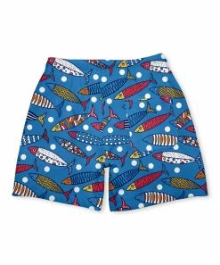 Brand new 👍 Millie & Maxx Blue Minnows Boardshorts - Infant For Kids ⌛ -Millie Loves Lily Shop zu96505060 alt 2 tm1622840770