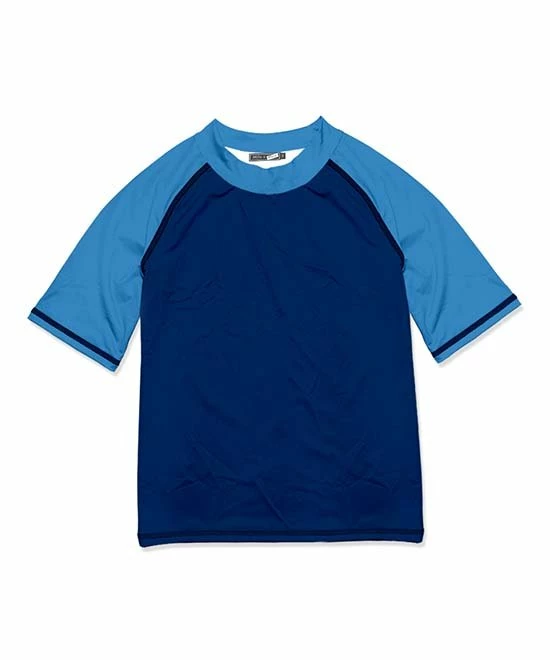 Hot Sale ๐ฏ Millie & Maxx Navy & Blue Short-Sleeve Rashguard - Boys For Kids ๐ 1 Hot Sale ๐ฏ Millie & Maxx Navy & Blue Short-Sleeve Rashguard - Boys For Kids ๐