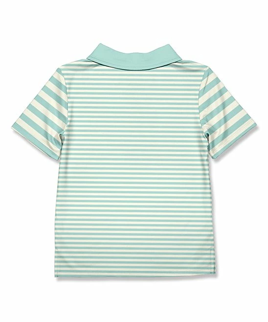 Brand new ๐ Millie & Maxx Mint Stripe Pumpkin Polo - Toddler For Kids ๐ 2 Brand new ๐ Millie & Maxx Mint Stripe Pumpkin Polo - Toddler For Kids ๐ - Image 2