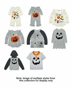 Budget 👏 Millie & Maxx Gray Stripe Pumpkin Face Polo - Boys For Kids ✔️ 5 Budget 👏 Millie & Maxx Gray Stripe Pumpkin Face Polo - Boys For Kids ✔️ -Millie Loves Lily Shop zu98100155 alt 2 tm1627672660