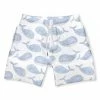 Best deal 🛒 Millie & Maxx White & Periwinkle Whales Swim Trunks - Toddler For Kids 🔥