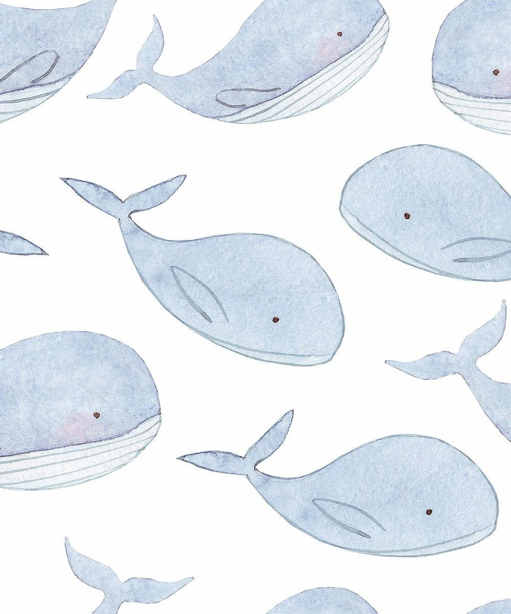 Promo ๐ฅฐ Millie & Maxx White & Periwinkle Whales Swim Shorties - Infant & Boys For Kids โ๏ธ - Image 2