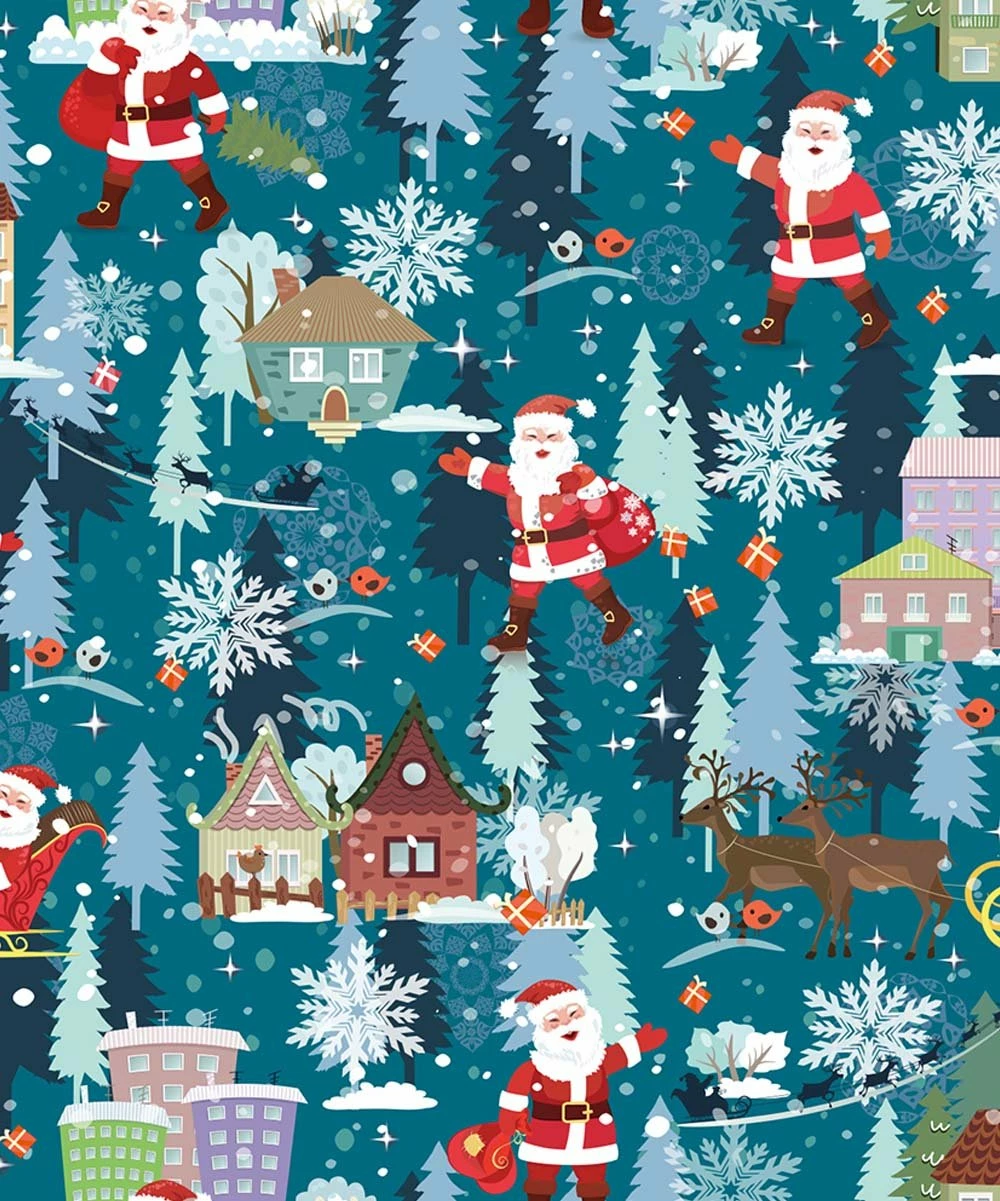 Cheap 🔥 Millie & Maxx Teal & Red 🎅 Christmas Eve Pajama Set - Boys For Kids 🌟 - Image 2