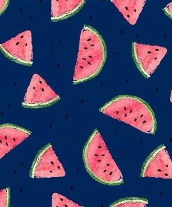 Alternative view of Hot Sale ⭐ Millie & Maxx Navy Watermelon Swim Shorties - Infant, Toddler & Boys For Kids 🎉