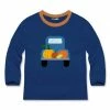 New 🔥 Millie & Maxx Navy Pumpkin Truck Long-Sleeve Crewneck Top - Boys For Baby & Maternity 🤩