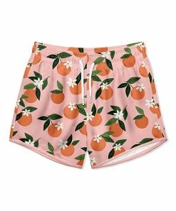 Best deal 💯 Millie & Maxx Light Pink Peaches Swim Trunks - Toddler & Boys For Kids 😀