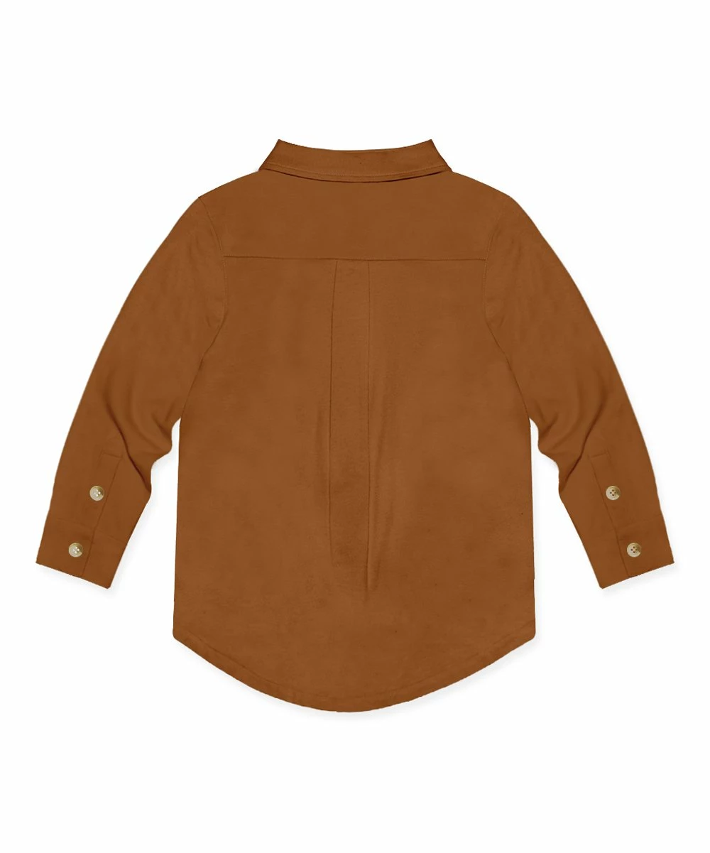 Best reviews of 😀 Millie & Maxx Caramel Café Long-Sleeve Button-Up - Boys For Kids 😉 - Image 3