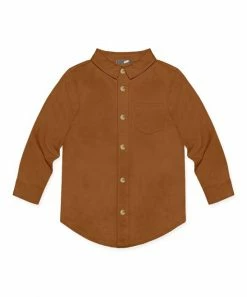 Best reviews of 😀 Millie & Maxx Caramel Café Long-Sleeve Button-Up - Boys For Kids 😉