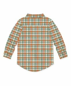 Promo 😉 Millie & Maxx Nile Blue & Orange Pumpkin Patch Plaid Long-Sleeve Button-Up - Toddler & Boys For Kids 🔔 5 Promo 😉 Millie & Maxx Nile Blue & Orange Pumpkin Patch Plaid Long-Sleeve Button-Up - Toddler & Boys For Kids 🔔 -Millie Loves Lily Shop zu108371852 alt 2 tm1663693855