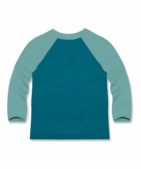 Cheapest 🤩 Millie & Maxx Mint & Teal Pumpkin Truck Long-Sleeve Raglan Top - Boys For Kids 🔔 4 Cheapest 🤩 Millie & Maxx Mint & Teal Pumpkin Truck Long-Sleeve Raglan Top - Boys For Kids 🔔 - Image 4