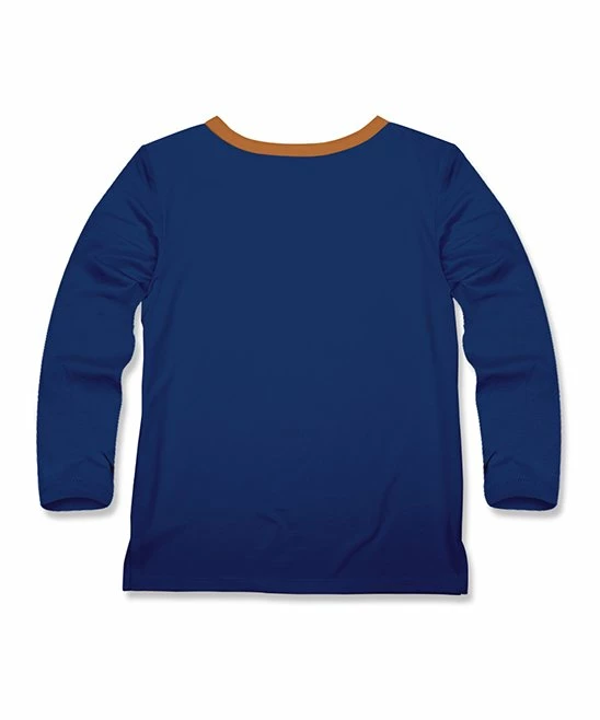 Promo 🎉 Millie & Maxx Navy & Rust Constrast-Trim Henley - Toddler For Kids 😀 - Image 3