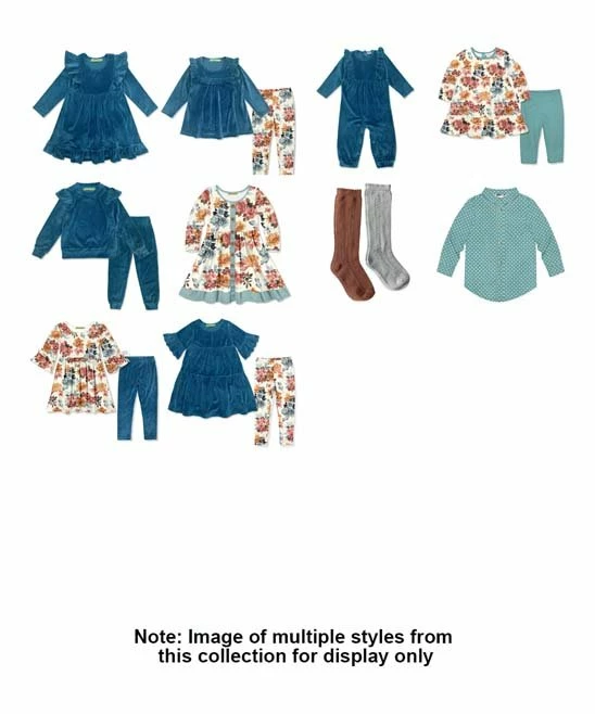 Best Sale 🥰 Millie & Maxx Nile Blue & White Polka Dot Long-Sleeve Button-Up - Boys For Kids ✨ 2 Best Sale 🥰 Millie & Maxx Nile Blue & White Polka Dot Long-Sleeve Button-Up - Boys For Kids ✨ - Image 2