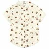 Deals 🔔 Millie & Maxx Cream Roadwork Short-Sleeve Button-Up - Toddler & 👧 Girls For Kids ⭐