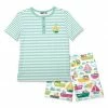 Budget 🎁 Millie & Maxx Mint Stripe Henley & White Boat Brigade Shorts - Toddler For Kids ✔️