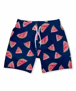Wholesale 💯 Millie & Maxx Navy Watermelon Swim Trunks - Boys For Kids ✔️