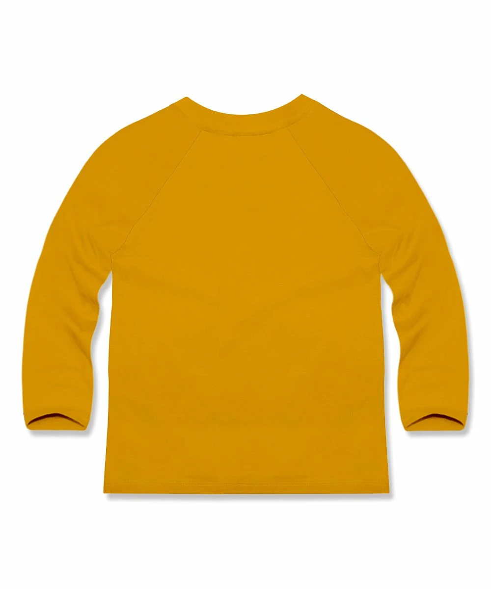 Deals π Millie & Maxx Marigold Turkey Crewneck Sweatshirt - Toddler For Kids π - Image 3